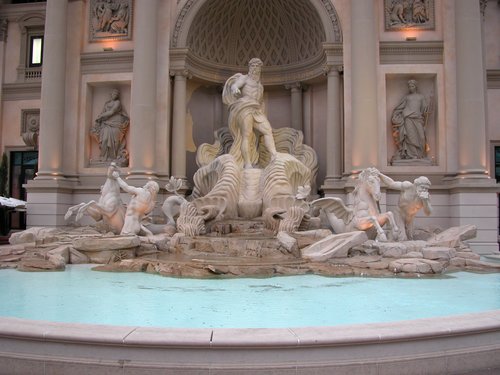 Faux Trevi Fountain