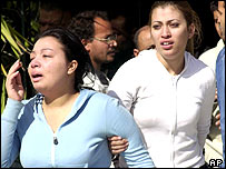 Distraught relatives rushed to the airline's main office in Cairo