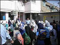 A school in the Shoush region of Iran