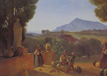 La Récolte des citrouilles à la bastide de Malvalat (1796), Aix-en-Provence, musée Granet.