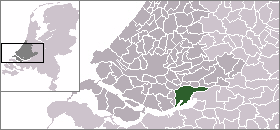 Localisation de Dordrecht