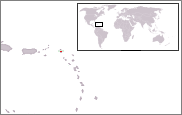 Location of the Collectivity of Saint Martin