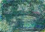 "Le Pont japonais" (1918-1924) de Claude Monet (W 1915)