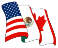 Logo of the NAFTA Secretariatของความตกลงการค้าเสรีอเมริกาเหนือ