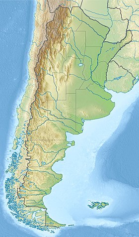 voir sur la carte d’Argentine