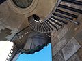 Escalier menant au clocher de la mairie de Rennes.