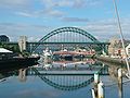 Ix-Xmara Tyne bejn Gateshead u Newcastle