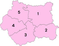Metropolitan Boroughs in West Yorkshire