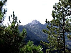 Mont Tretorre depuis Guagno.