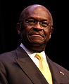 Herman Cain, 66 ans, homme d'affaires de Géorgie influent au sein du mouvement Tea Party (21 mai - 3 décembre 2011).
