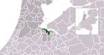 Carte de localisation de Gooise Meren