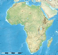 Carte du continent africain