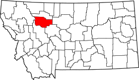 Localisation de Comté de Teton(Teton County)