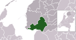 Carte de localisation de De Fryske Marren