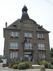 The town hall of Saint-Méloir-des-Ondes
