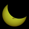 Éclipse partielle du 23 octobre 2014