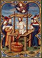 Pressoir mystique, Bible de Philippe le Hardi, XVe siècle