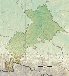 Voir sur la carte topographique de la Haute-Garonne