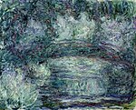 "Le Pont japonais" (1918-1919) de Claude Monet - Musée Marmottan Monet (W 1914)