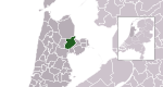 Carte de localisation de Medemblik