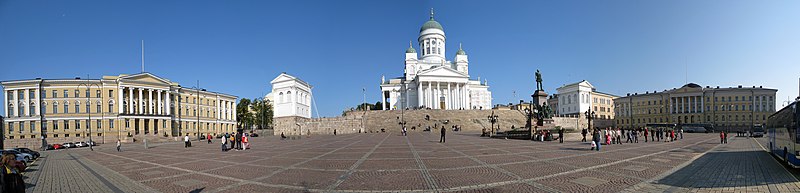 Panorama centra Helsinek