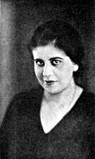 Hertha Strauch dite "Adrienne Thomas" (1897-1980), écrivain pacifiste allemande