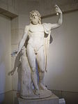 Statue de Jupiter Tonnant, semblable à la statue de culte réalisée par Léocharès.
