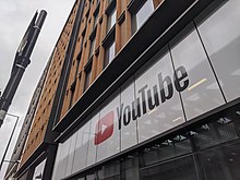 The exterior of YouTube Space London Kings Cross