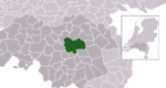 Carte de localisation de Meierijstad
