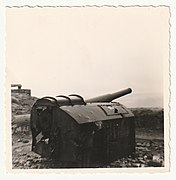 Batterie côtière allemande de défense de la baie de Saint-Malo en 1944