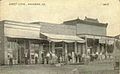 Downtown Washburn in 1910.