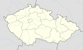 voir sur la carte de République tchèque