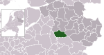 Carte de localisation de Deventer