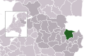 Carte de localisation de Tubbergen