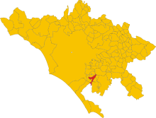 Localisation de Ariccia