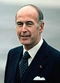 Valéry Giscard d'Estaing President vum 27. Mee 1974 bis den 21. Mee 1981.