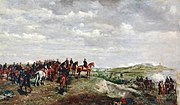 Napoléon III bij de Slag van Solferino, 1863