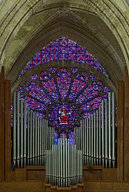 Cathédrale Saint-Gervais-et-Saint-Protais de Soissons, grand orgue.