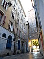 Maison natale rue de l'Ordonnance à Toulon.