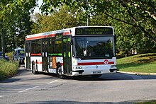 La ligne de bus spécifique Zi7, avec seulement 2 départs par jour et par direction.