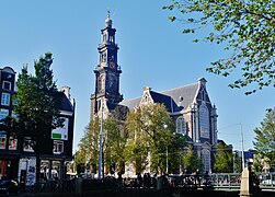 Westerkerk dengan arsitektur Renaisans