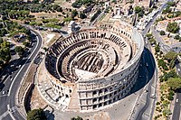 O Coliseu integra o sítio Centro Histórico de Roma, inscrito em 1980.