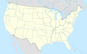 Map of United States showing Charlotte, Tampa, Nashville, Las Vegas, Los Angeles and Baltimore