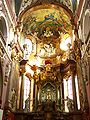 Contre-jour et couleurs, église de l'Ascension de la Vierge, Kłodzko