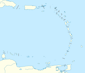 Carte des aéroports des Antilles néerlandaises