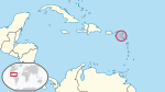 Carte de localisation de Saba