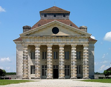 House of the Director of the Royal Saltworks at Arc-et-Senans, by Claude Nicolas Ledoux (1775)