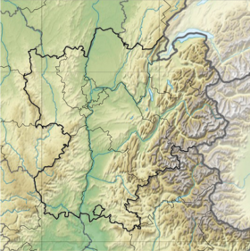 voir sur la carte de Rhône-Alpes