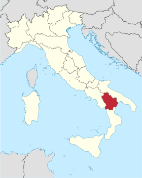 Localisation de Basilicate