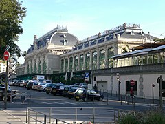 La Gare vue depuis la rue Vauban